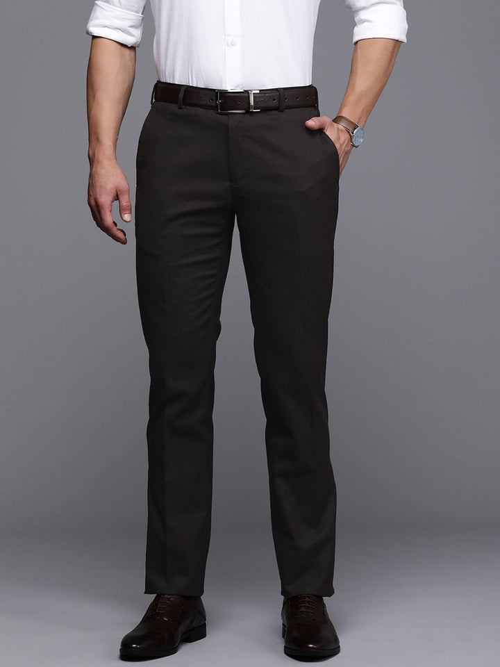 Raymond Men Slim Fit Formal Trousers
