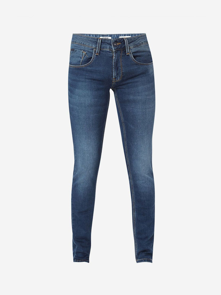 SPYKAR Men Cotton Slim Fit Low-Rise Light Fade Stretchable Jeans