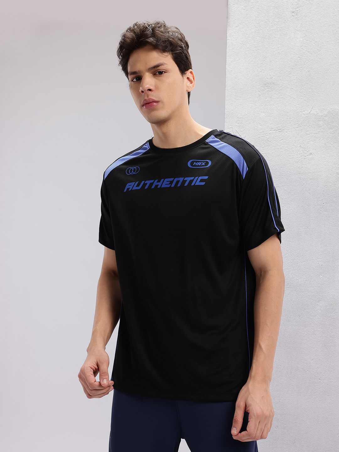 HRX by Hrithik Roshan Printed Rapid-Dry Running T-shirt