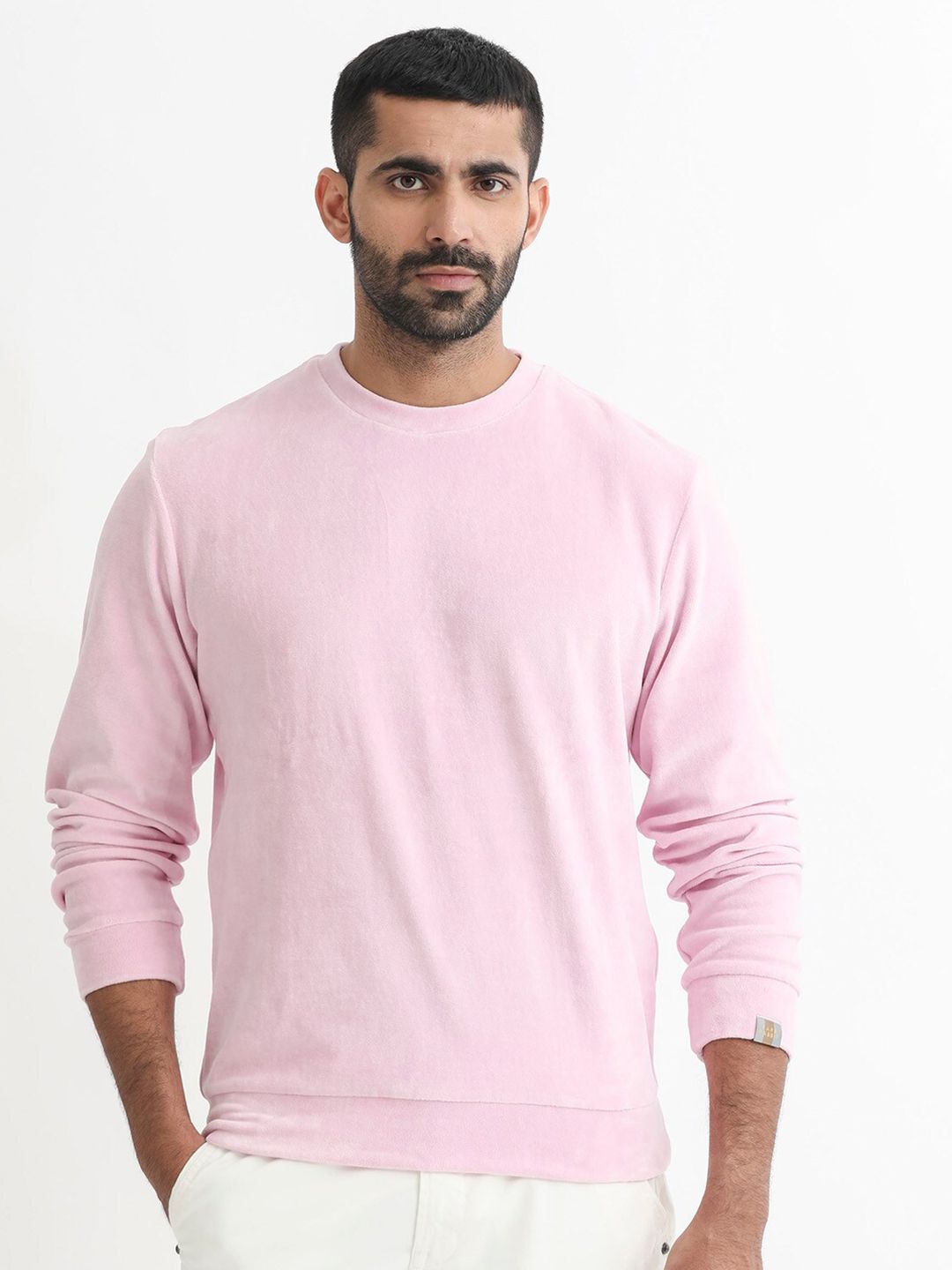RARE RABBIT Men Dube Round Neck Sweatshirt