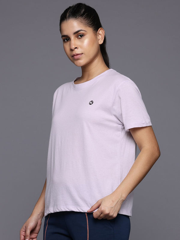 HRX by Hrithik Roshan Women Printed Pure Cotton Yoga T-shirt