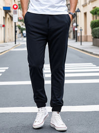 Bewakoof Men Navy Blue Joggers