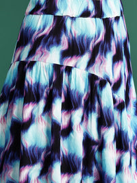 DressBerry Dyed Effect Top With Skirt
