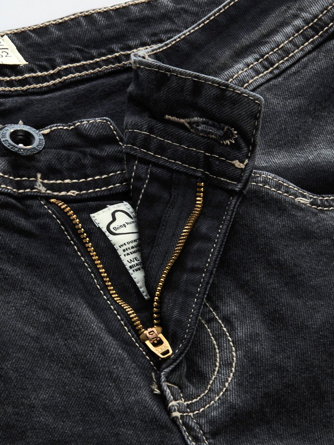 Being Human Clothing Men Skinny Fit Light Fade Stretchable Jeans