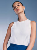 AND Round Neck Sleeveless Top