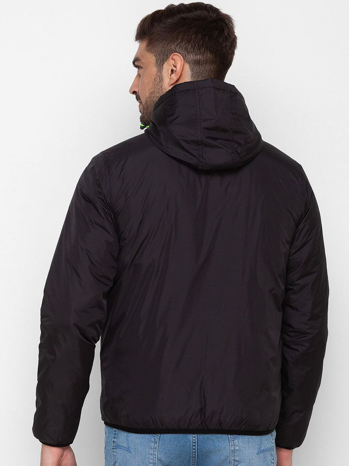 SPYKAR Men Regular Padded Hooded Jacket