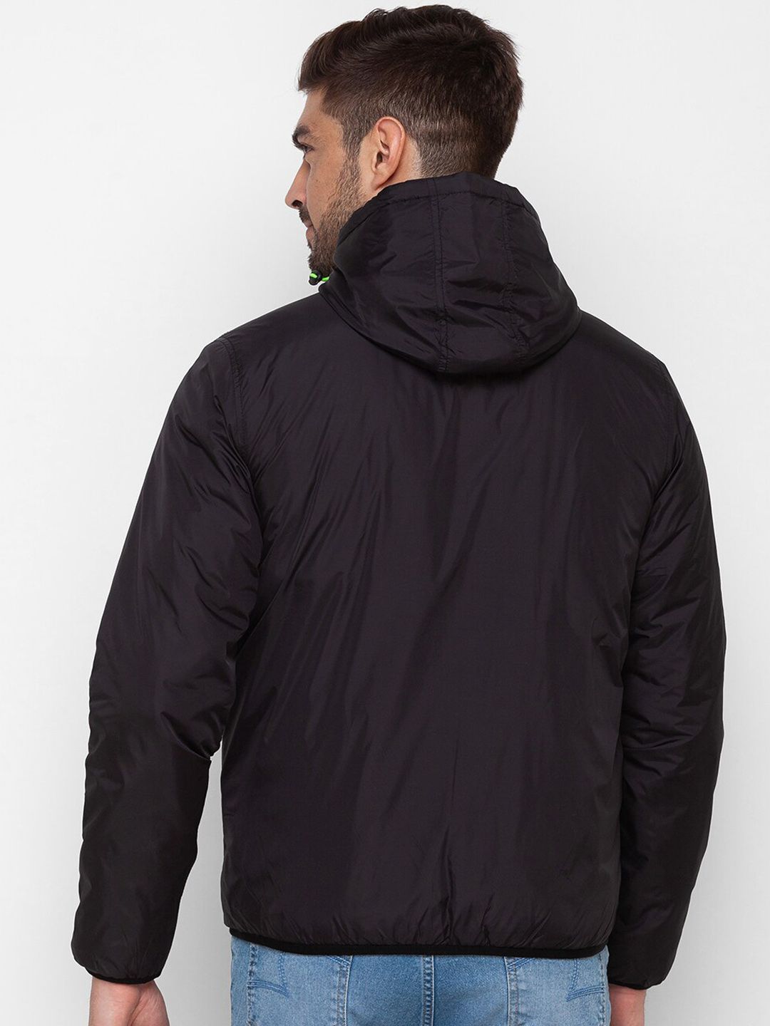 SPYKAR Men Regular Padded Hooded Jacket