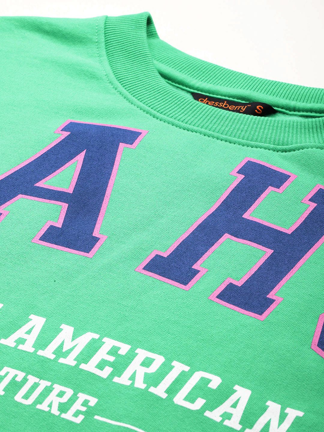 DressBerry Printed Sweatshirt