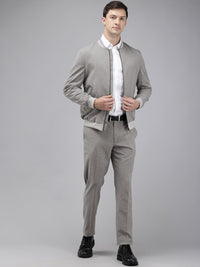 Park Avenue Striped Neo Fit 2 Piece Formal Suits