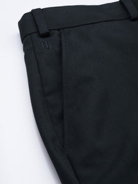 Raymond Men Textured Slim Fit Formal Trousers