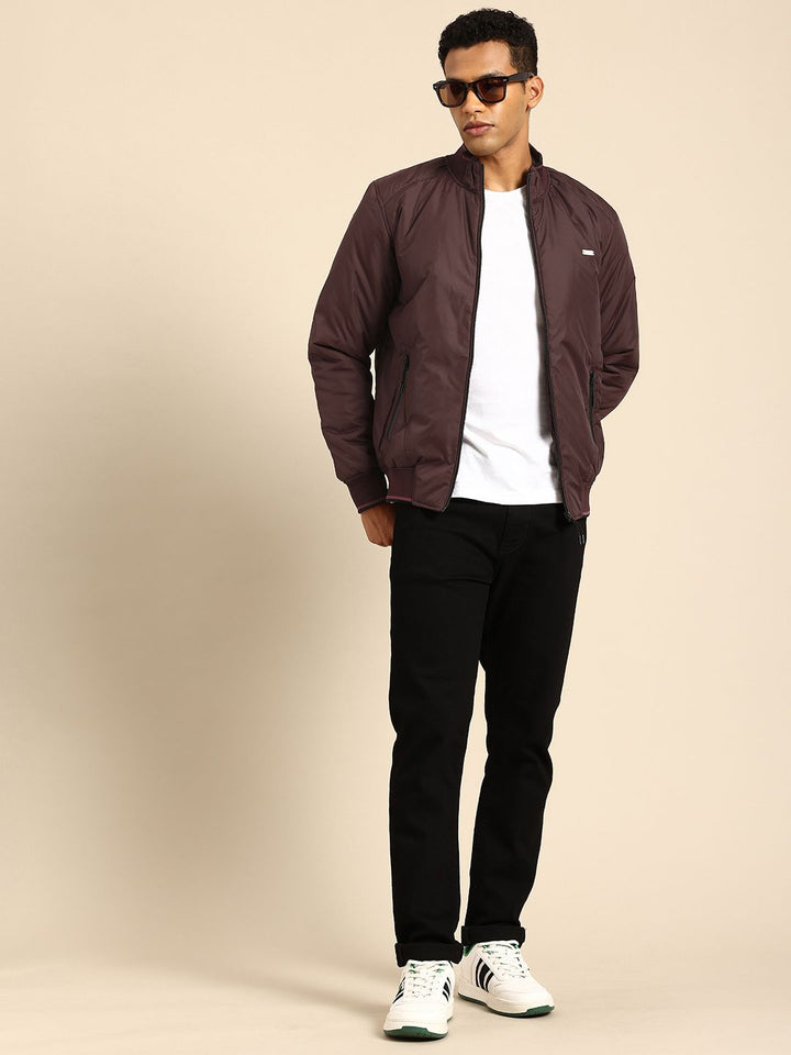 Being Human Mock Collar Bomber Jacket