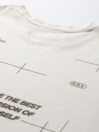 HRX by Hrithik Roshan Lifestyle Typography Printed T-shirt