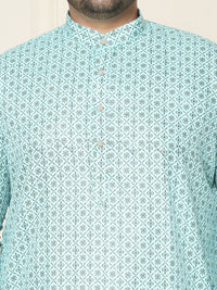 SOJANYA PLUS Motif Etnik Bercetak Kurta