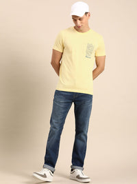 Being Human Pure Cotton Graphic Printed Casual T-shirt
