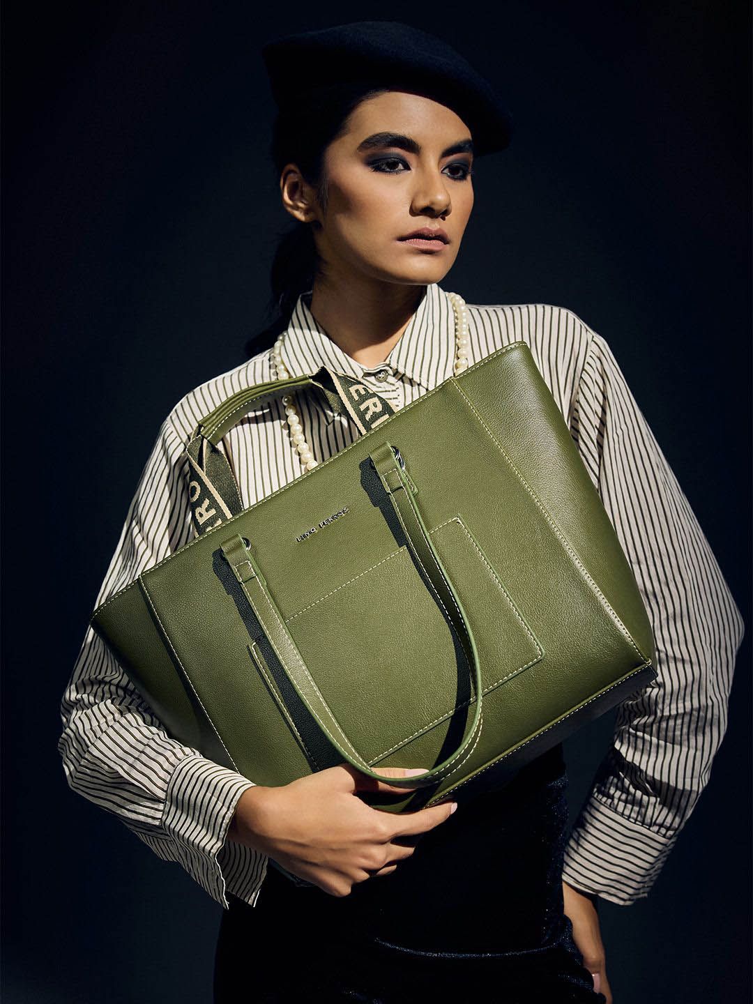 Lino Perros Oversized Half Moon Tote Bag