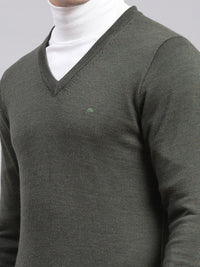 Monte Carlo Men V-Neck Woollen Pullover