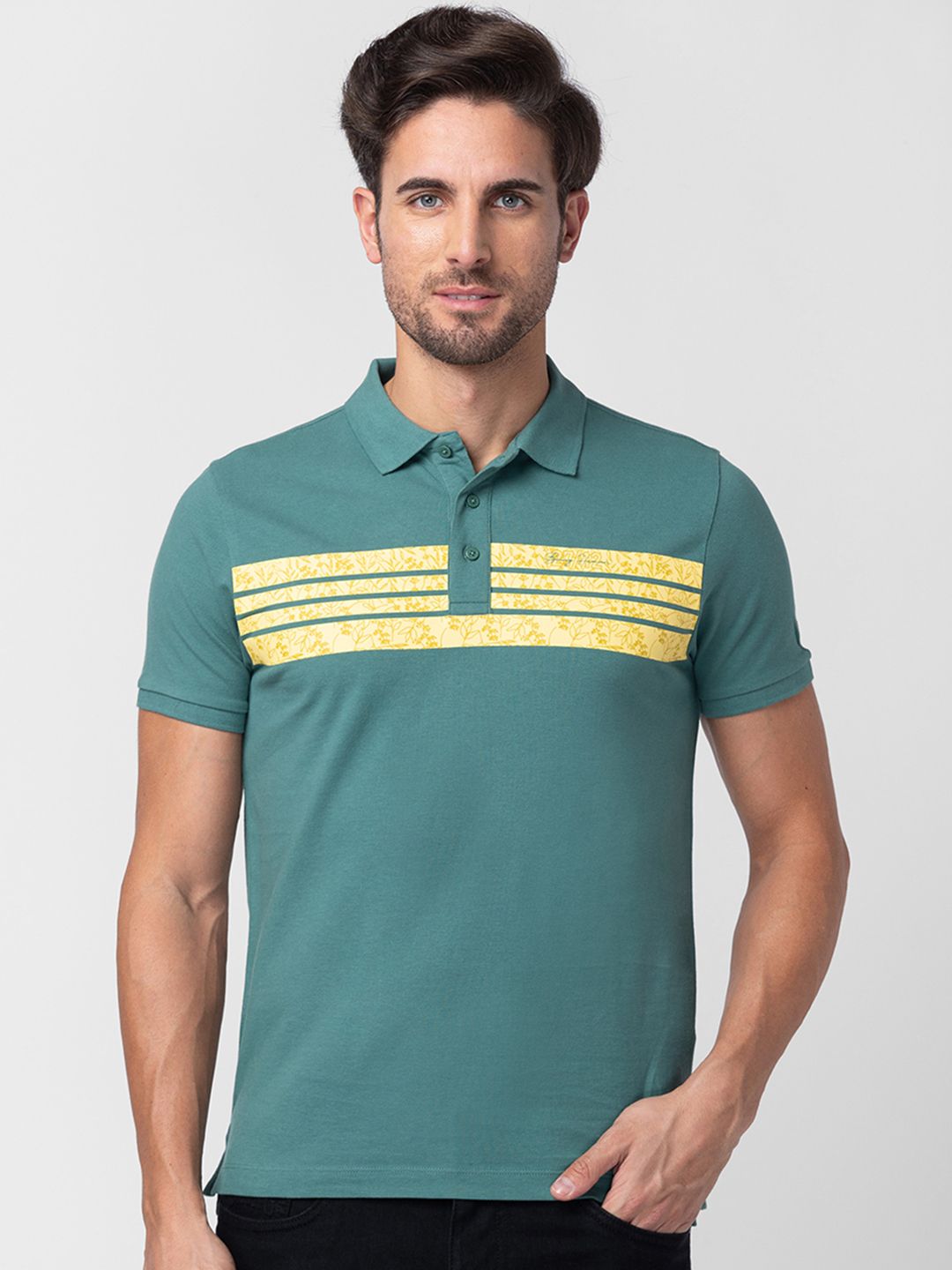 Menjadi Lelaki Pakaian Manusia Kapas Tulen T-Shirt Kolar Polo