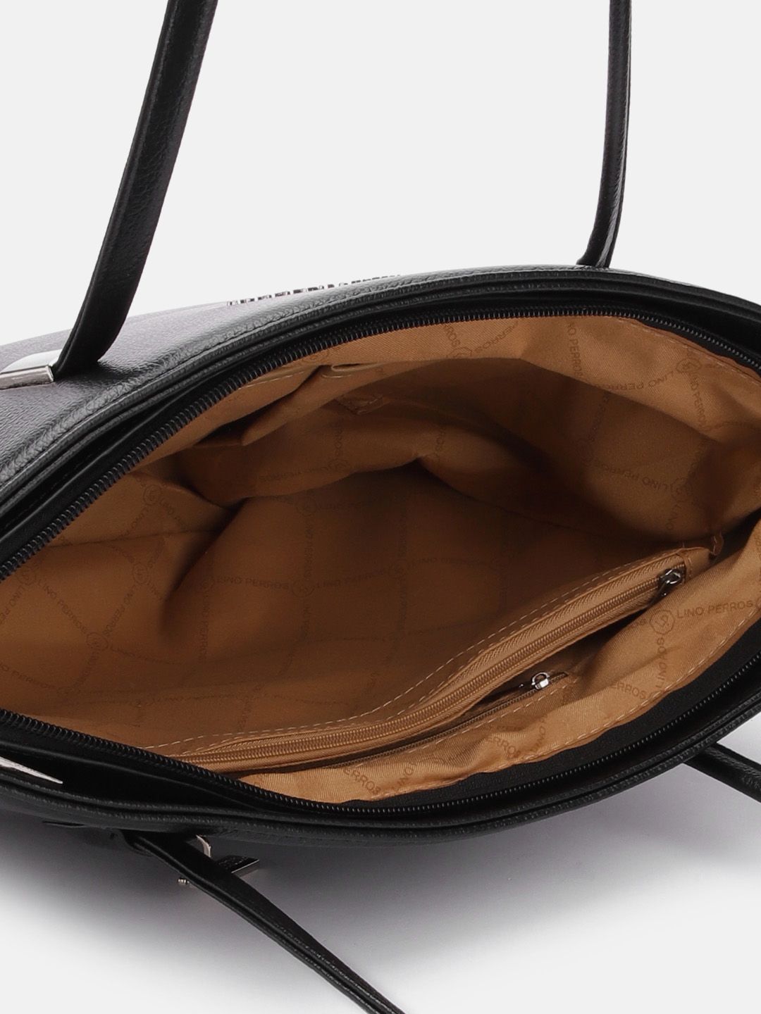 Lino Perros Textured Structured Shoulder Bag