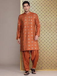 House of Pataudi Jashn Printed Kurta with Patiala