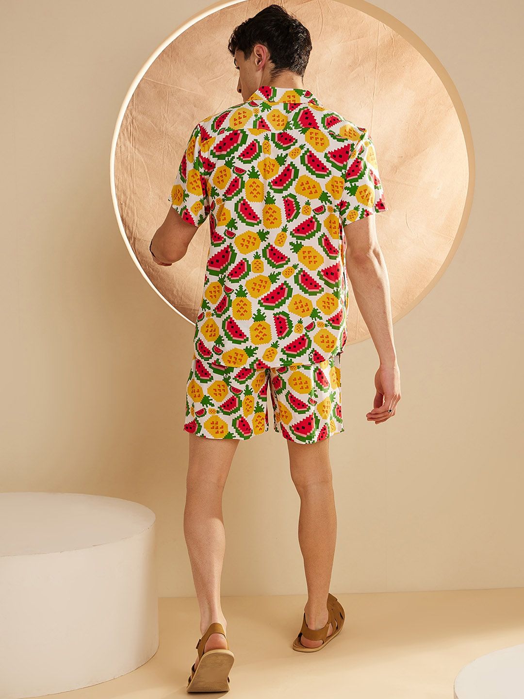 DENNISON The Vacay Mode Printed Shirt & Shorts