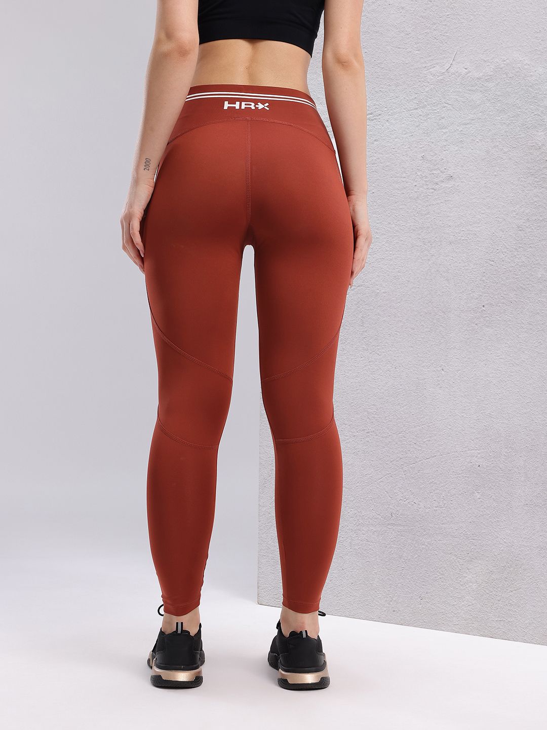 HRX by Hrithik Roshan Women Panelled Training Tights