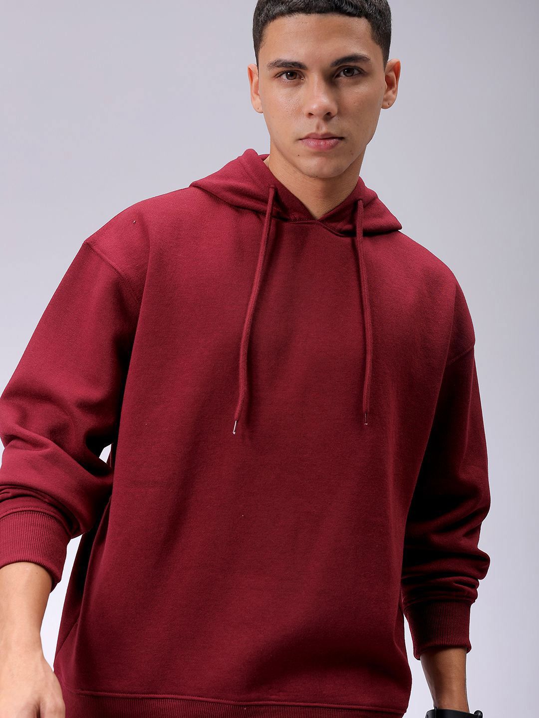 The Indian Garage Co Men Hooded Long Sleeves Sweatshirt