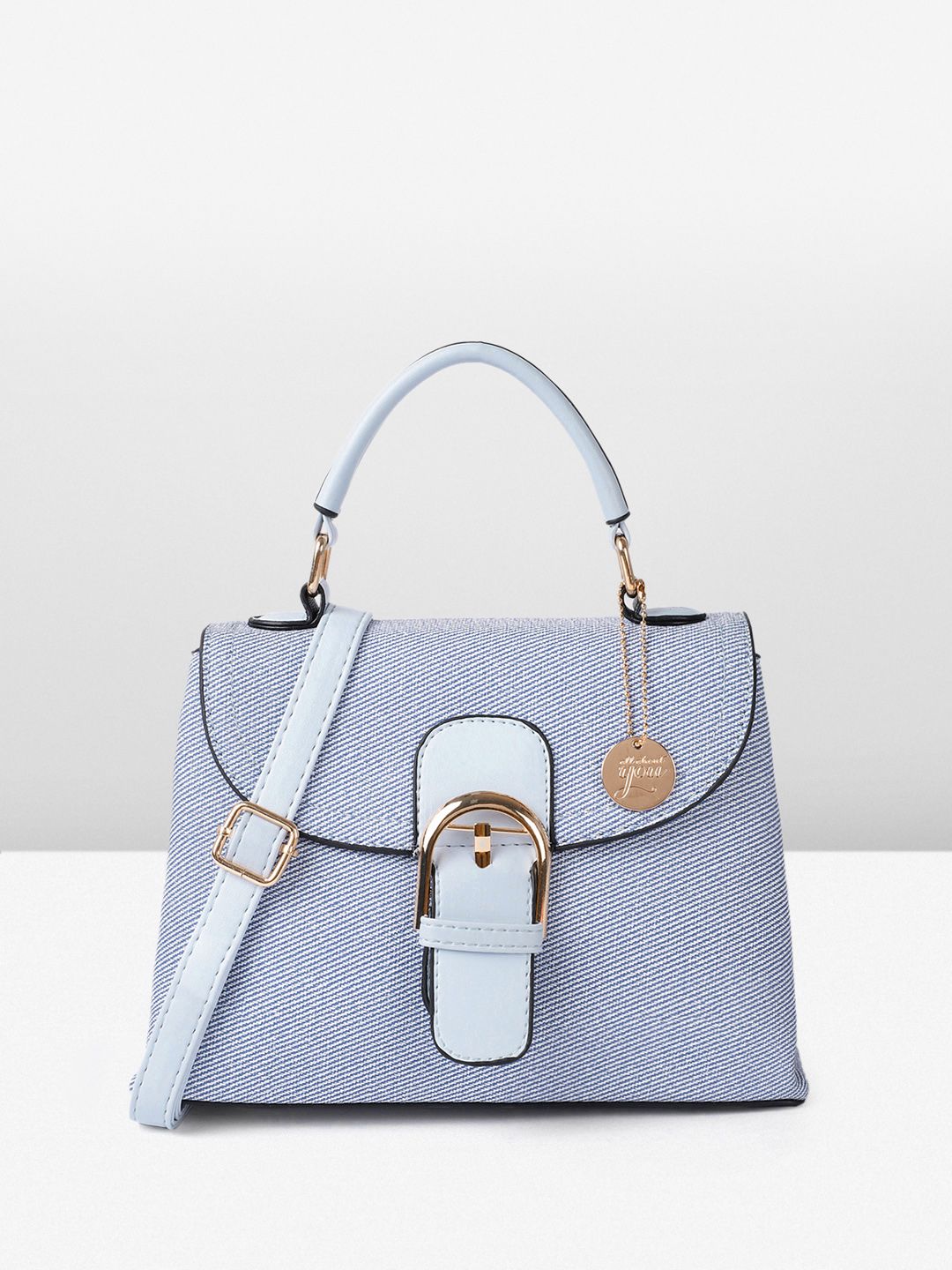 all about you Geometric Structured Satchel