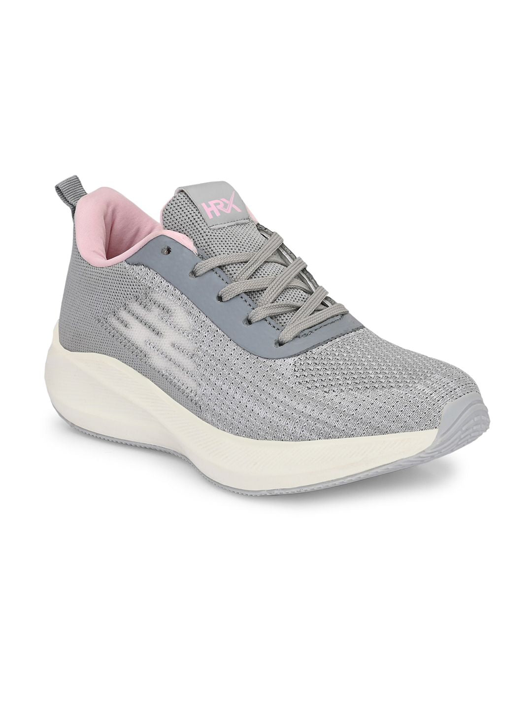 HRX by Hrithik Roshan Women Grey Flyknit Technology Running Shoes