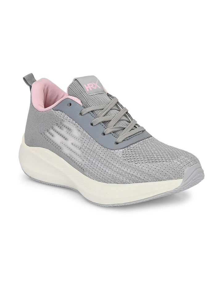 HRX by Hrithik Roshan Women Grey Flyknit Technology Running Shoes