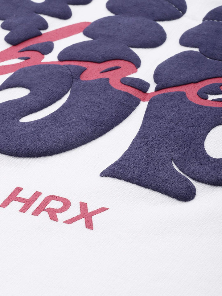 HRX by Hrithik Roshan STREETPULSE Lifestyle Printed Hooded Sweatshirt