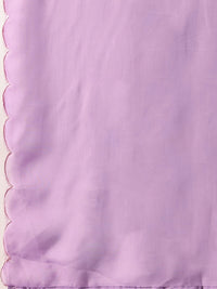 House of Pataudi Floral Yoke Design Thread Work Jashn A-Line Kurta with Palazzos & Dupatta