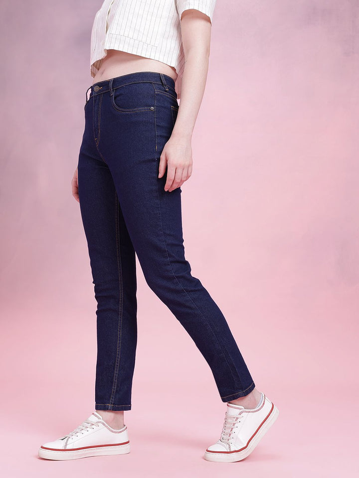 DressBerry Women Mid-Rise Slim Fit Stretchable Jeans