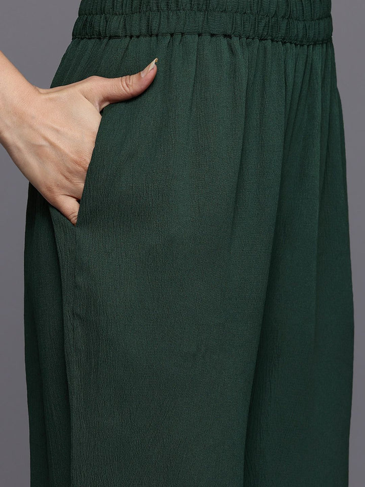 Varanga Women Yoke Design Gotta Patti Kurta With Palazzos & Dupatta