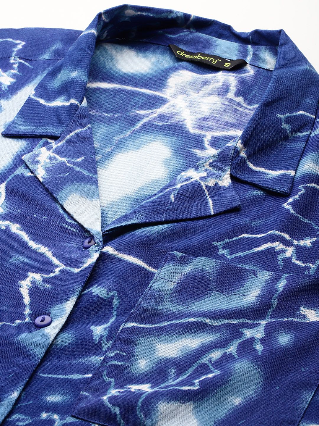 DressBerry Opaque Printed Casual Shirt