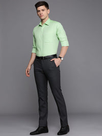 Raymond Self Design Slim Fit Pure Cotton Formal Shirt