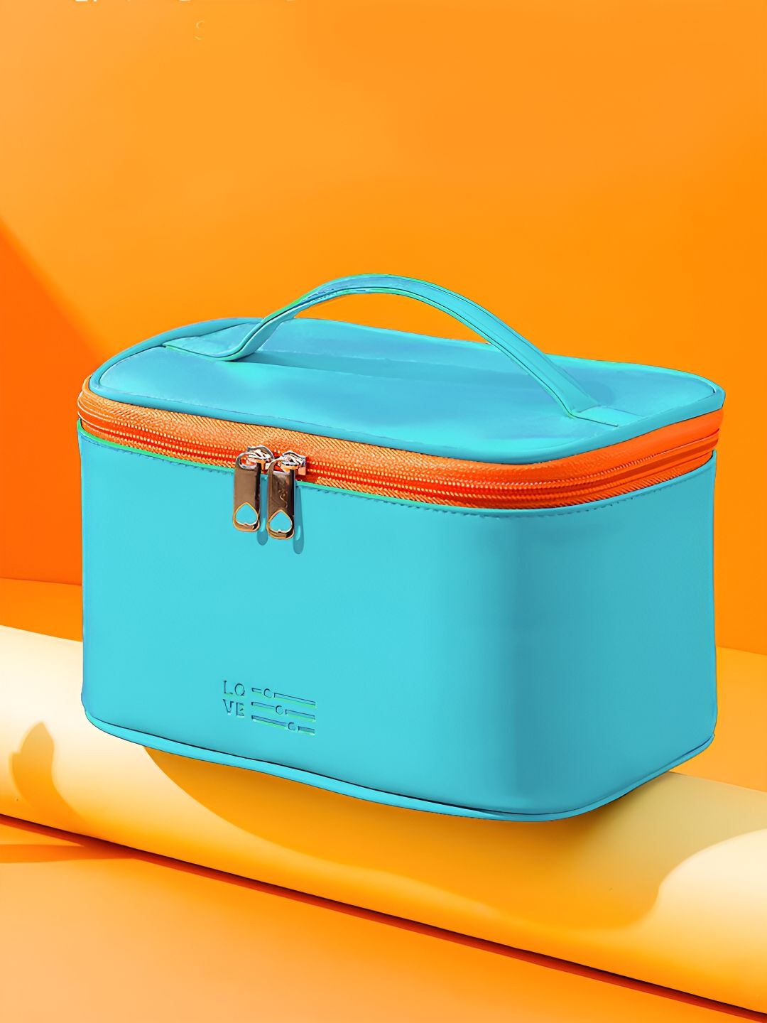 Cortina Blue Water Resistant Makeup Organiser