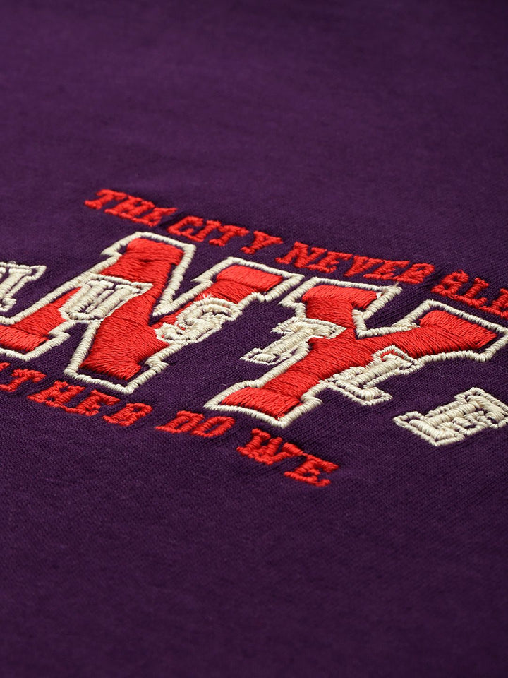 DILLINGER Pure Cotton Oversized T-shirt With Embroidered Detail