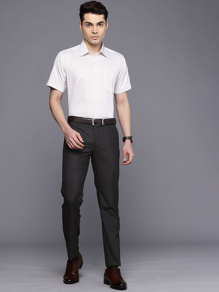 Raymond Men Slim Fit Formal Trousers