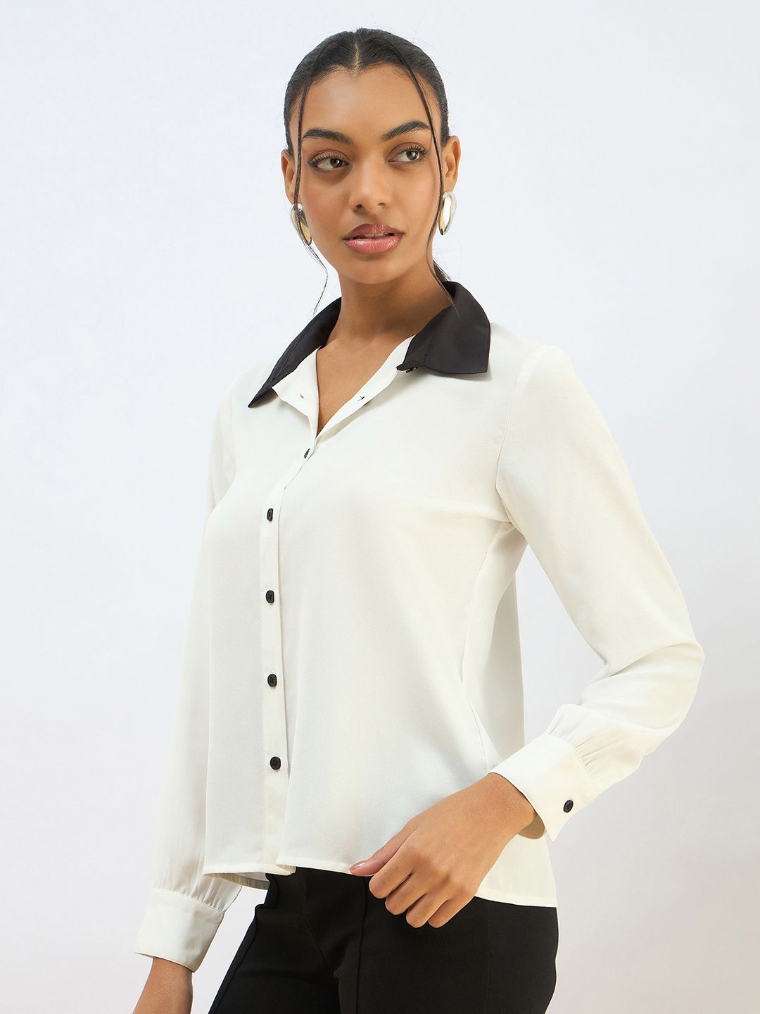 SASSAFRAS BASICS Women Opaque Casual Shirt