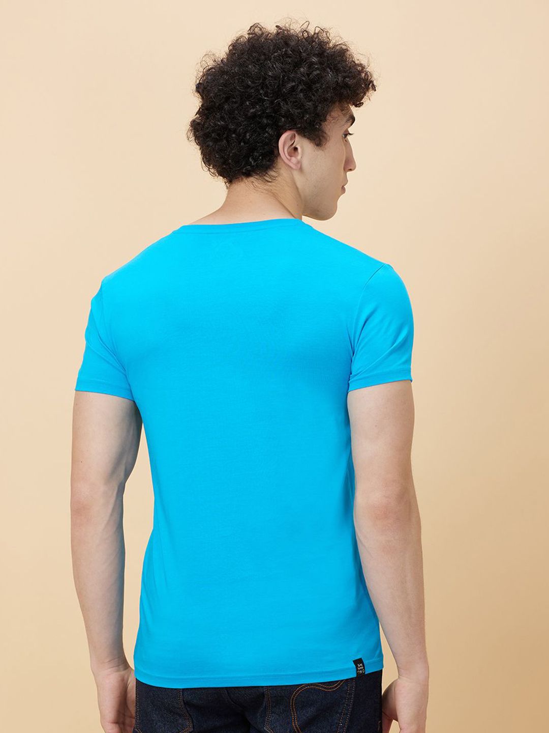 Being Human Men Round Neck Solid T-shirt