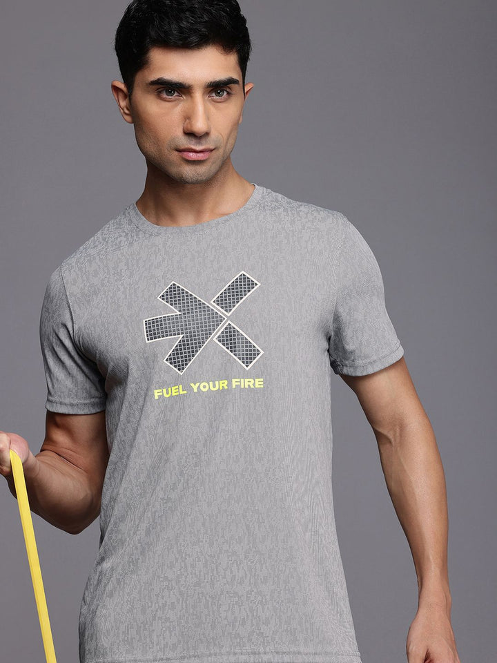 HRX by Hrithik Roshan Typography Printed Training T-shirt