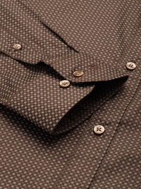 Raymond Pure Cotton Slim Fit Floral Printed Formal Shirt
