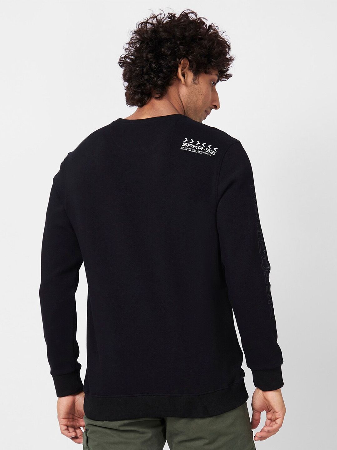 SPYKAR Round Neck Sweatshirt