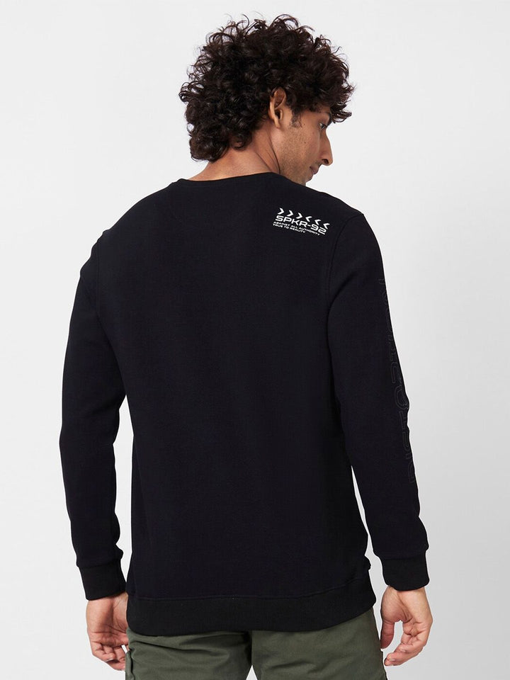 SPYKAR Round Neck Sweatshirt