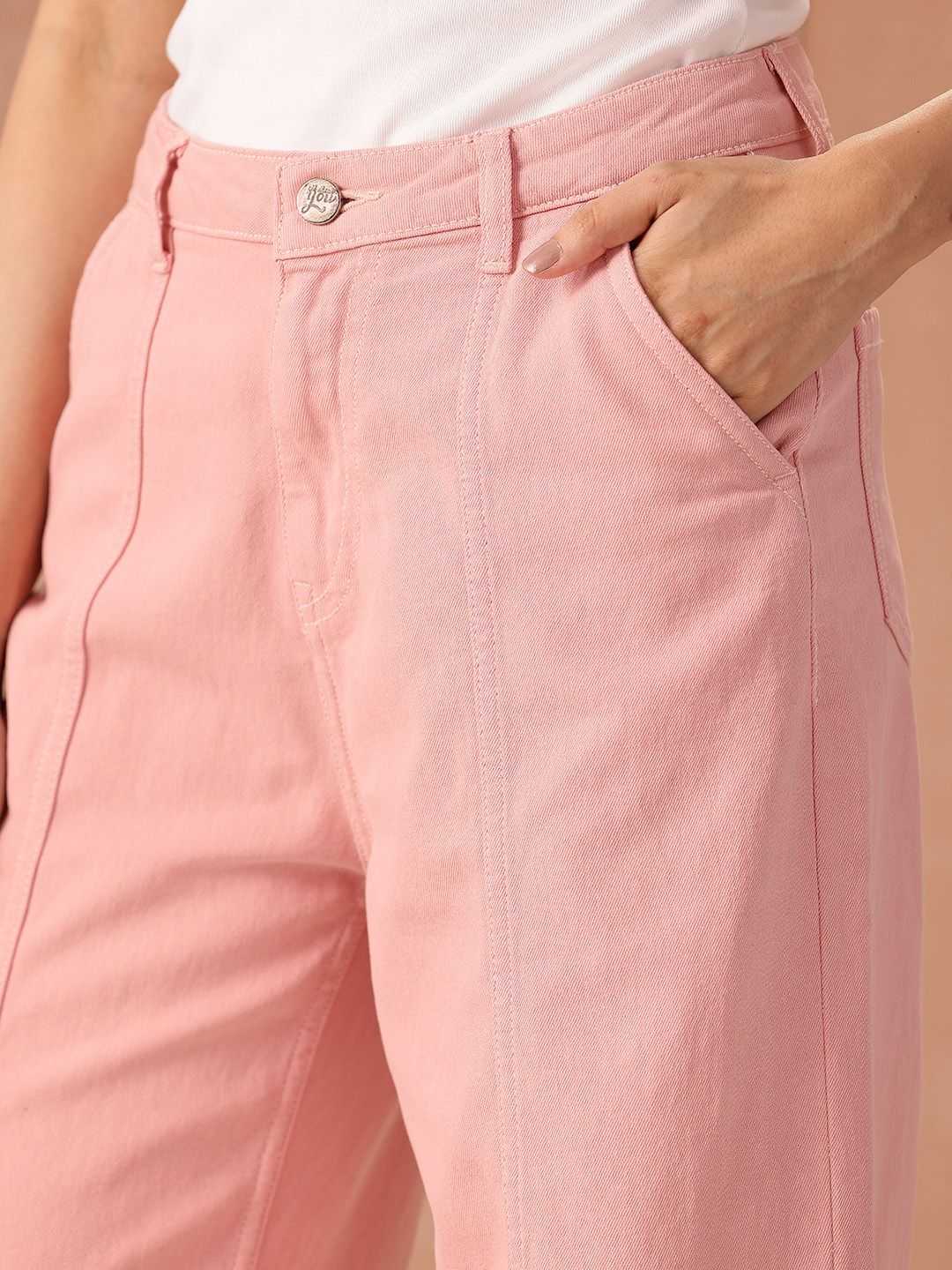 all about you Women Straight Fit High-Rise Stretchable Jeans