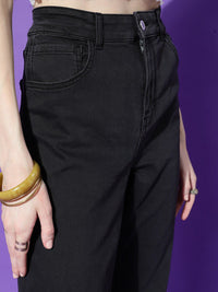 STREET 9 Women Black Hottie Skinny Fit High-Rise Highly Distressed Jeans 98% Cotton