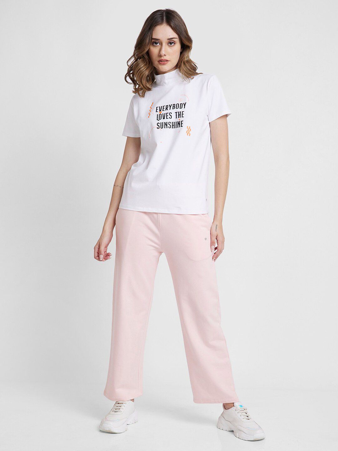 SPYKAR Typography Printed Cotton T-Shirt