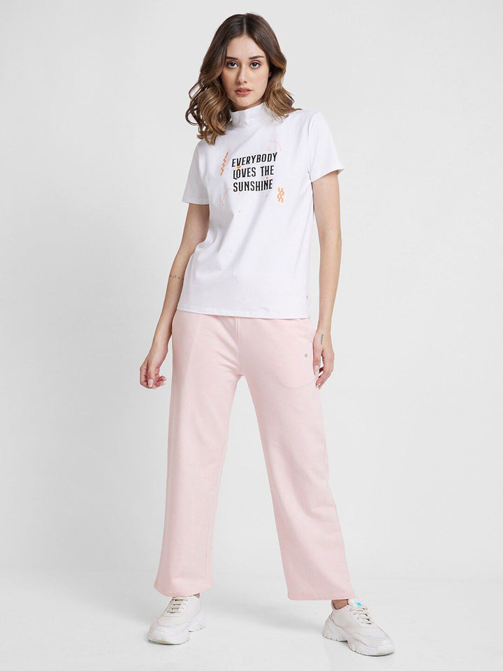 SPYKAR Typography Printed Cotton T-Shirt