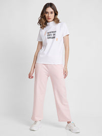 SPYKAR Typography Printed Cotton T-Shirt