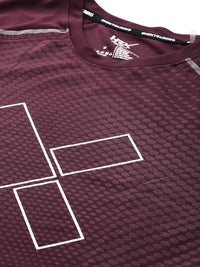 HRX by Hrithik Roshan Printed Rapid-Dry Training T-shirt